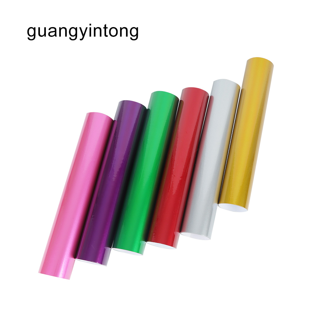 Glossy self adhesive vinyl for cups