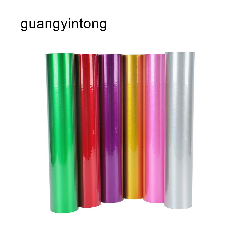 Glossy self adhesive vinyl for cups
