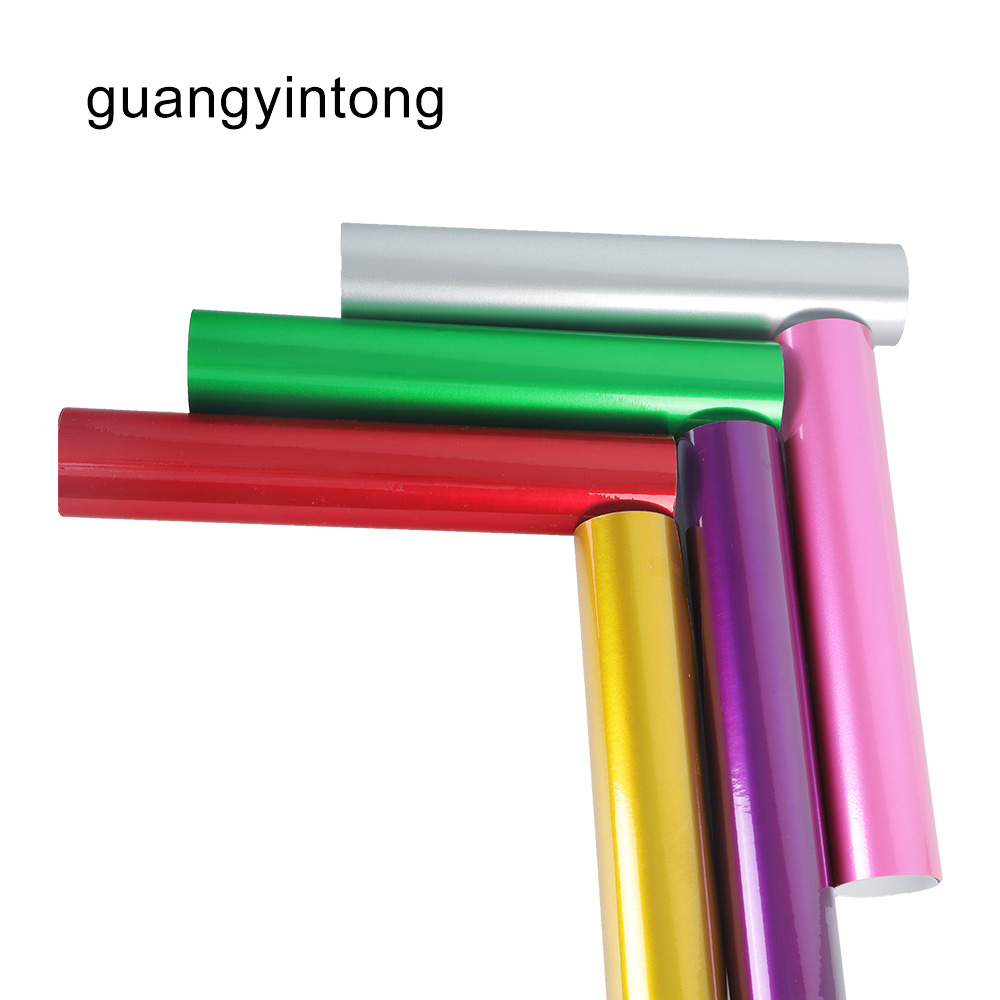 Glossy self adhesive vinyl for cups