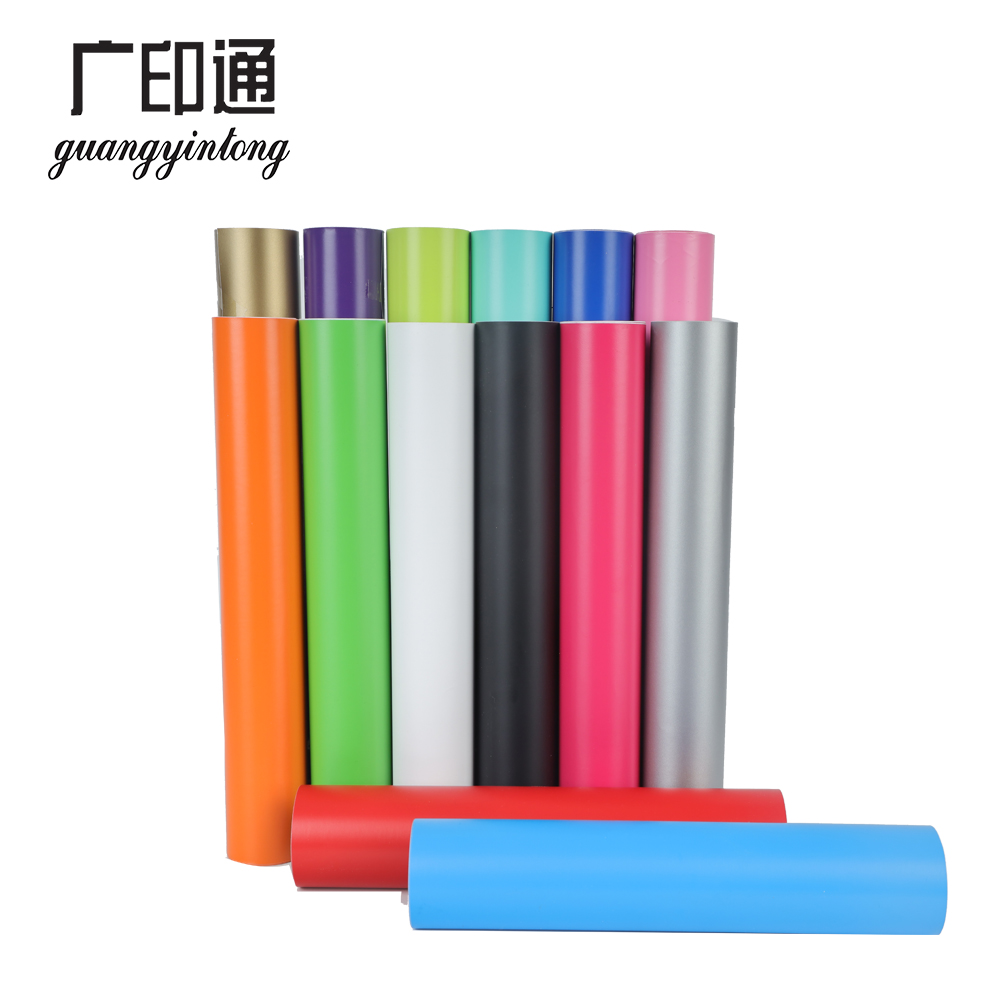 Matte self adhesive vinyl permanent rolls