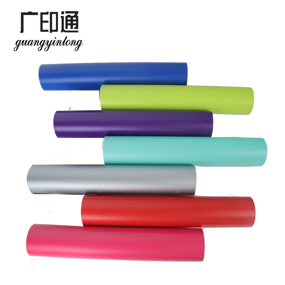 Matte self adhesive vinyl permanent rolls
