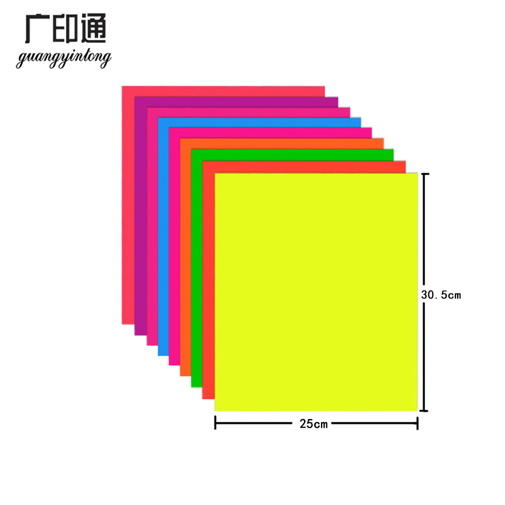 PU neon heat transfer vinyl roll 30.5cm*25cm