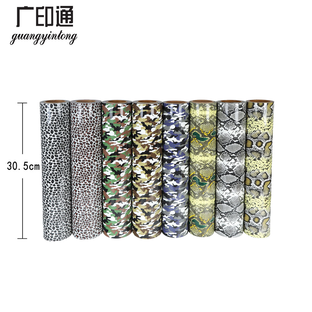 PU pattern vinyl roll 30.5cm*25m